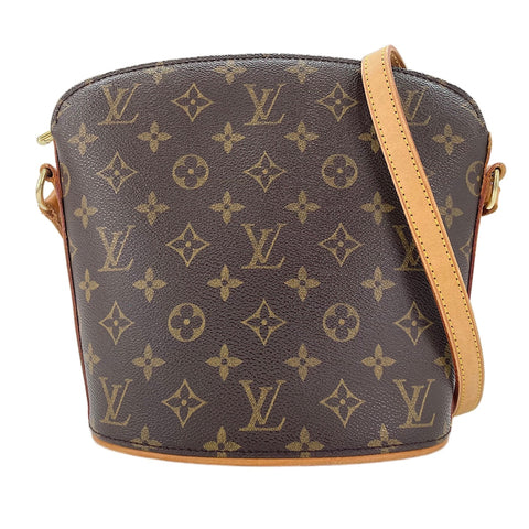 LOUIS VUITTON Druo Shoulder Bag Brown WS30505