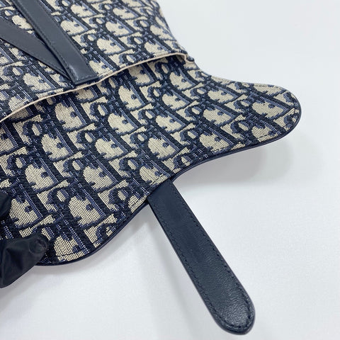 Christian Dior Oblique, 2-way Waist bag Navy WS30506