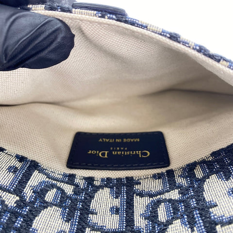Christian Dior Oblique, 2-way Waist bag Navy WS30506