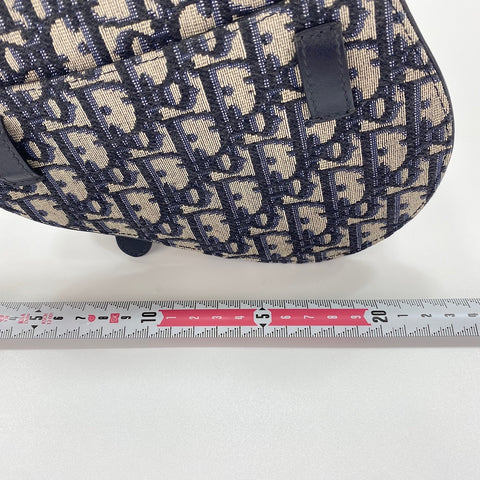 Christian Dior Oblique, 2-way Waist bag Navy WS30506