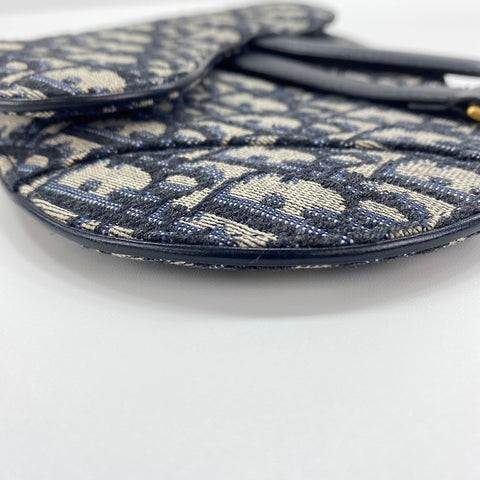 Christian Dior Oblique, 2-way Waist bag Navy WS30506