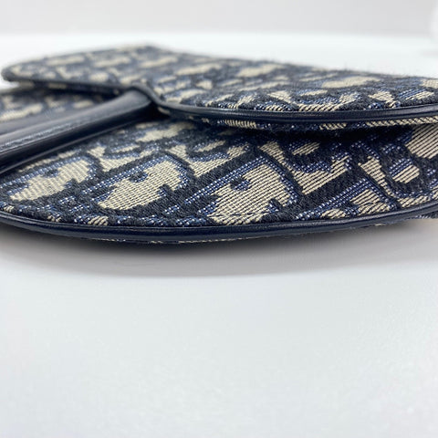 Christian Dior Oblique, 2-way Waist bag Navy WS30506