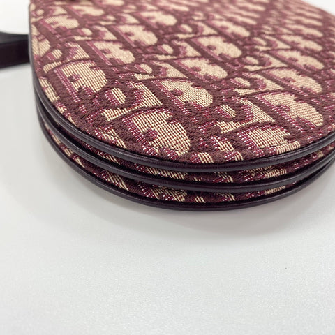 Christian Dior Trotter Shoulder Bag wine-red WS30507