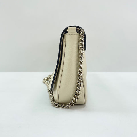 GUCCI Soho Shoulder Bag white WS30511