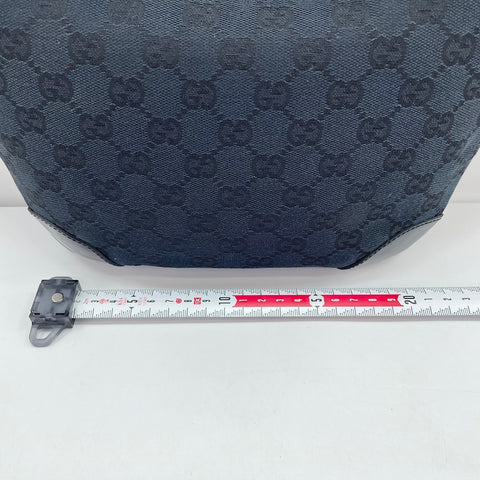 GUCCI Half moon Handbag black WS30514