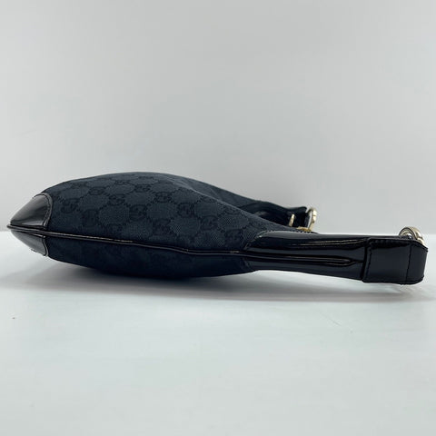 GUCCI Half moon Handbag black WS30514