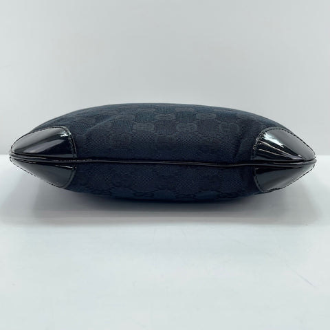 GUCCI Half moon Handbag black WS30514