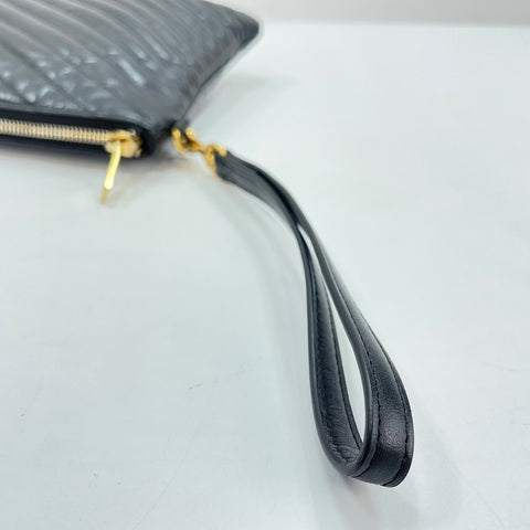 YVES SAINT LAURENT V-stitch, Cassandra Clutch bag black WS30518