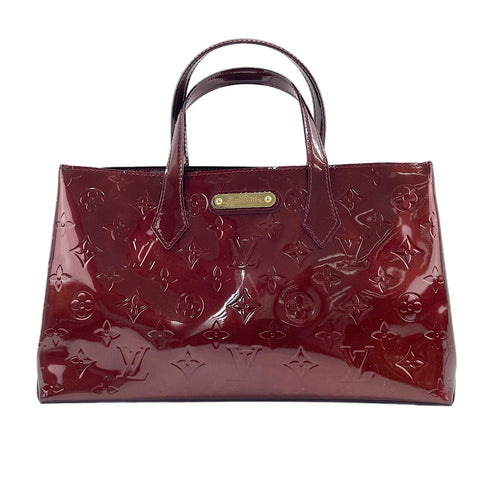 LOUIS VUITTON Wilshire PM Handbag Red WS30522