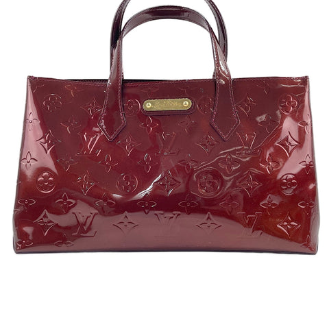 LOUIS VUITTON Wilshire PM Handbag Red WS30522