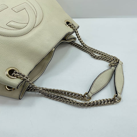 GUCCI Shoulder Bag white WS30526