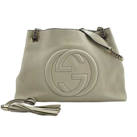 GUCCI Shoulder Bag white WS30526