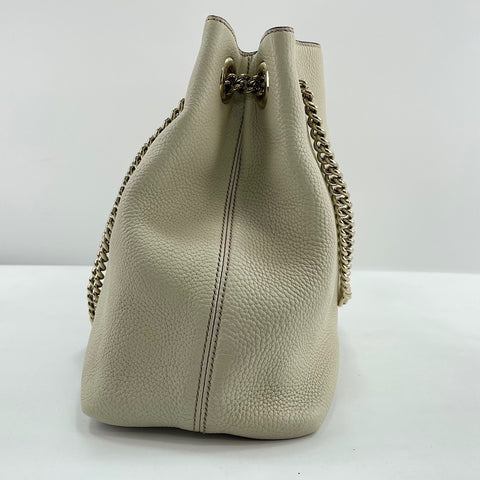 GUCCI Shoulder Bag white WS30526