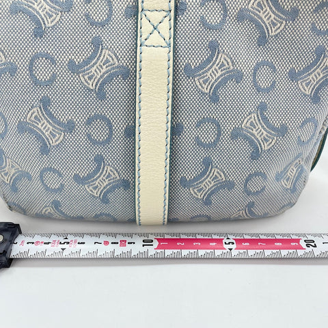 CELINE Parimacadam Shoulder Bag blue WS30532