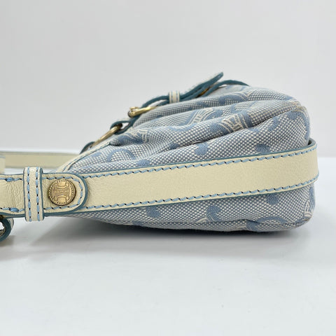 CELINE Parimacadam Shoulder Bag blue WS30532