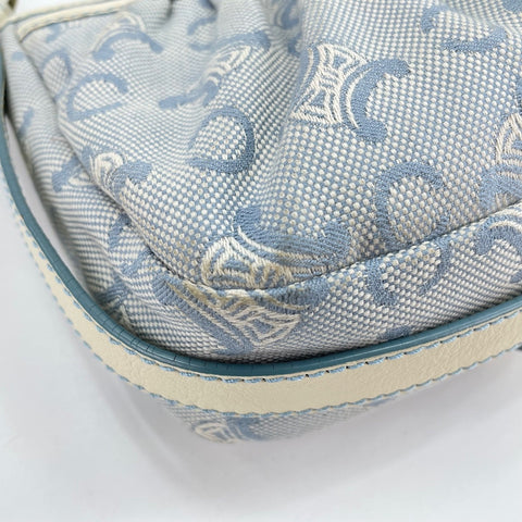 CELINE Parimacadam Shoulder Bag blue WS30532