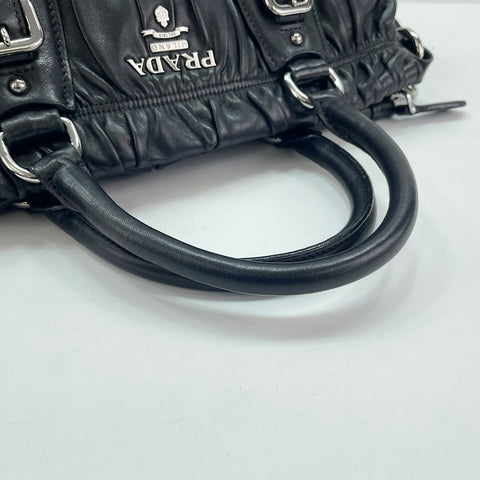 PRADA 2WAY Shoulder Bag black WS30533