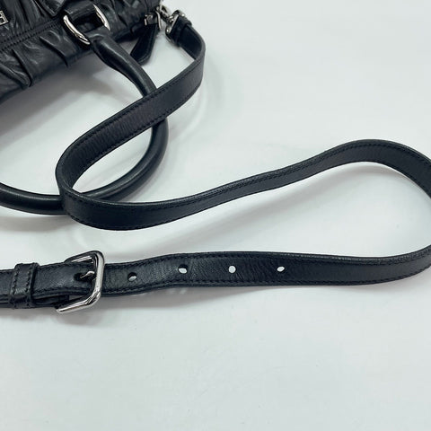 PRADA 2WAY Shoulder Bag black WS30533