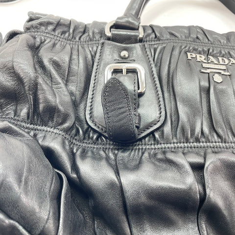 PRADA 2WAY Shoulder Bag black WS30533