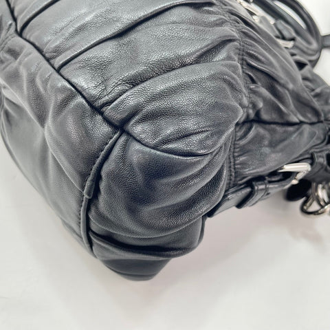 PRADA 2WAY Shoulder Bag black WS30533