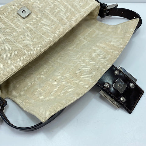 FENDI Mamma bucket Zucca Handbag beige WS30536