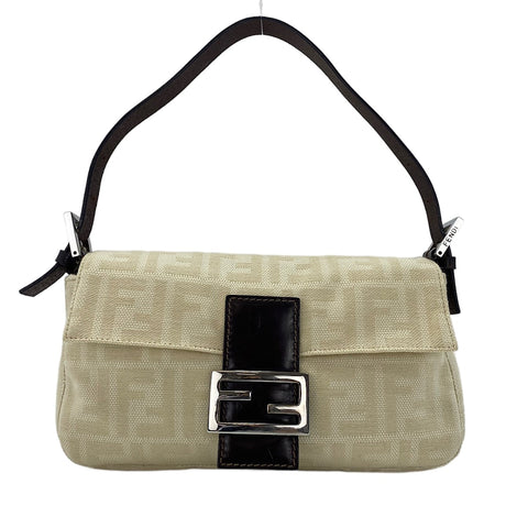 FENDI Mamma bucket Zucca Handbag beige WS30536