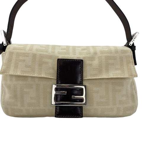 FENDI Mamma bucket Zucca Handbag beige WS30536