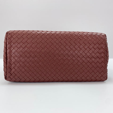 BOTTEGAVENETA INTRECCIATO Roma 2WAY Handbag wine-red WS30538