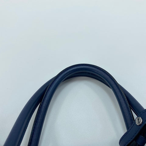 PRADA 2WAY Handbag blue WS30542