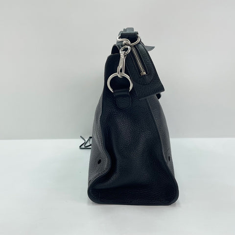 BALENCIAGA Blackout City 2WAY, Fringe Handbag black WS30547