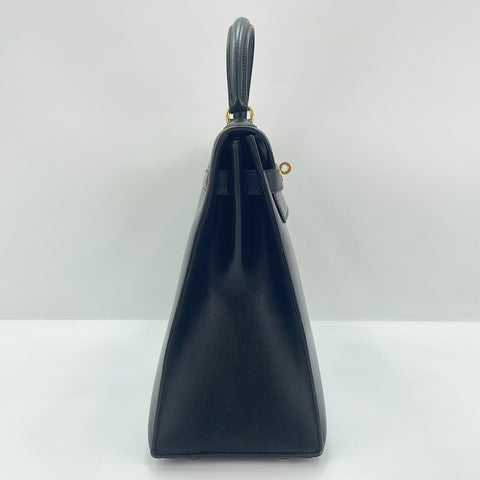 HERMES Kelly 32 Handbag black WS30550