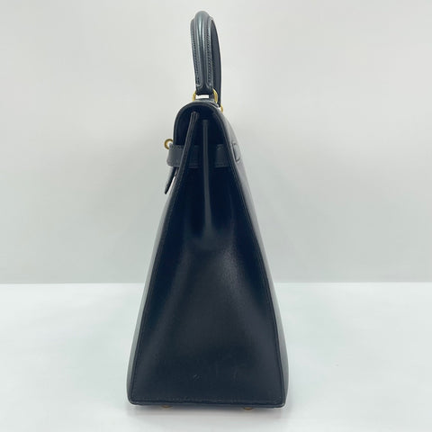 HERMES Kelly 32 Handbag black WS30550