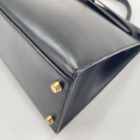HERMES Kelly 32 Handbag black WS30550