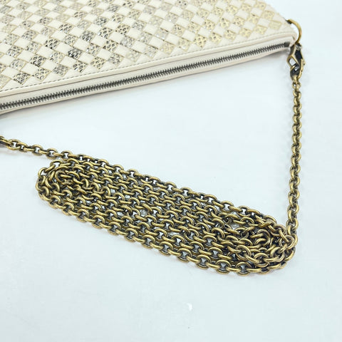 BOTTEGAVENETA 2WAY Clutch bag white WS30551