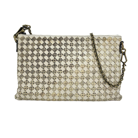 BOTTEGAVENETA 2WAY Clutch bag white WS30551