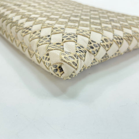 BOTTEGAVENETA 2WAY Clutch bag white WS30551