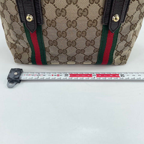 GUCCI Sherry Line Handbag beige WS30553