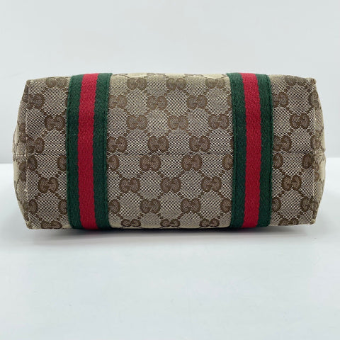 GUCCI Sherry Line Handbag beige WS30553