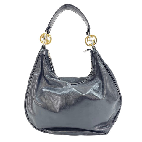 GUCCI GG Twins Shoulder Bag black WS30556