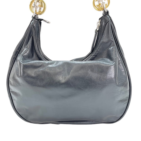GUCCI GG Twins Shoulder Bag black WS30556