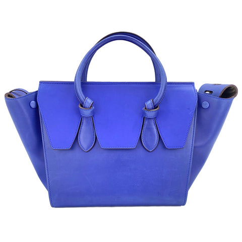 CELINE Thai bag Tote Bag blue WS30557