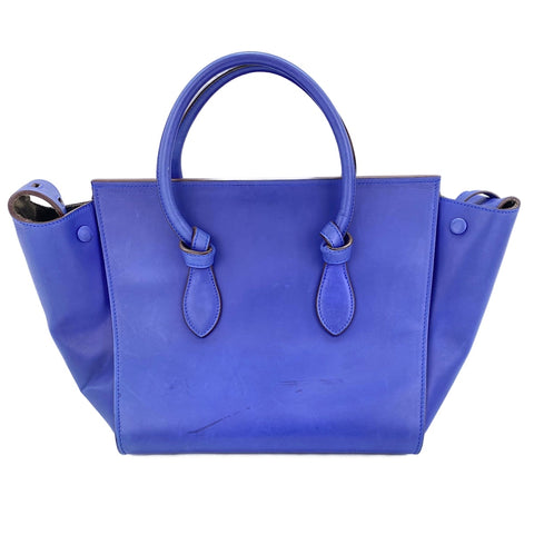 CELINE Thai bag Tote Bag blue WS30557