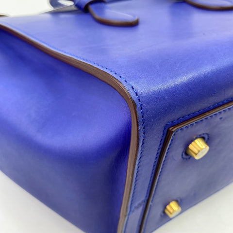 CELINE Thai bag Tote Bag blue WS30557
