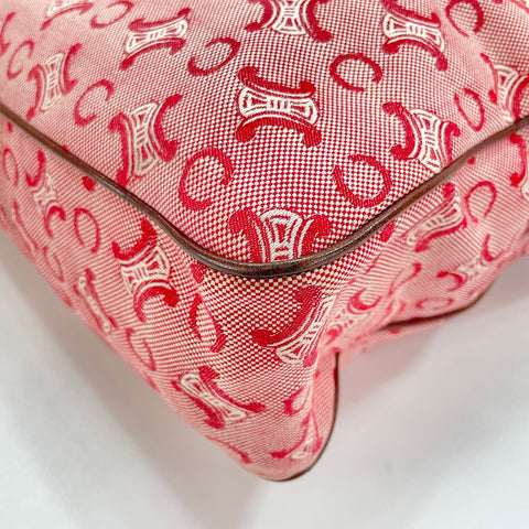 CELINE Macadam Tote Bag Red WS30558