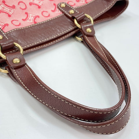CELINE Macadam Tote Bag Red WS30558