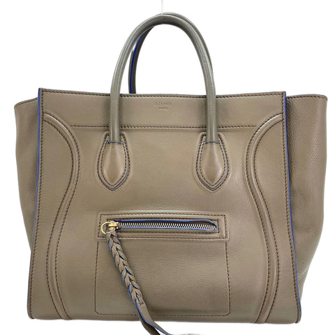 CELINE Luggage Phantom Handbag Brown WS30559