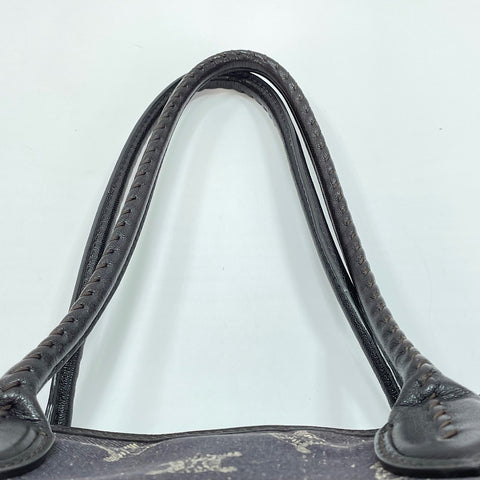 CELINE Macadam Tote Bag Navy WS30560