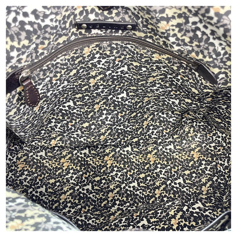 CELINE Macadam Tote Bag Navy WS30560