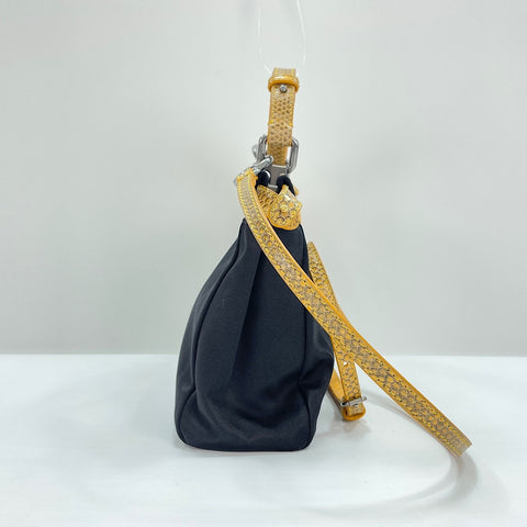FENDI Peekaboo 2WAY Handbag black WS30563