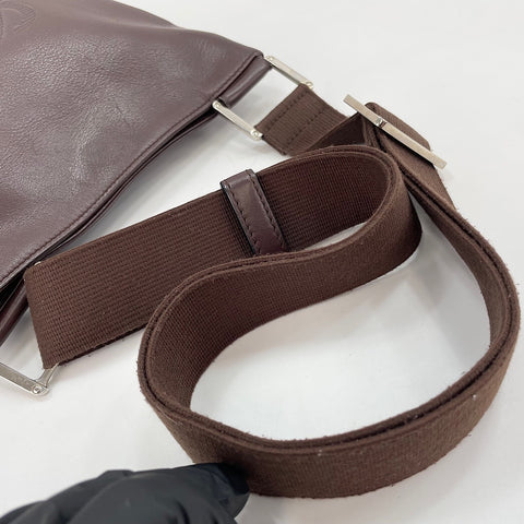 LOEWE anagram Shoulder Bag Brown WS30565